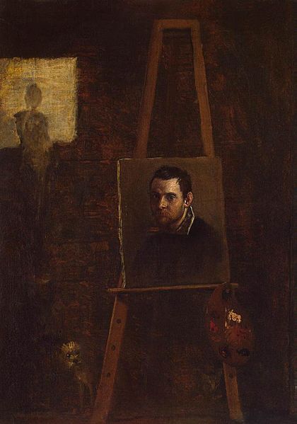 Self-Portrait, ca. 1604 (Annibale Carracci) Hermitage Museum, St. Petersburg, 	ГЭ-148